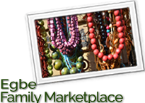 image of beads stating Egbe Family Marketplace